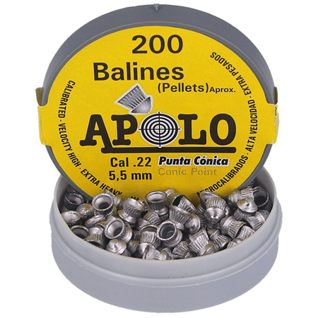 Śrut Apolo Conic 5.5 mm, 200 szt. 0.84g/13.0gr