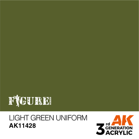 AK Interactive LIGHT GREEN UNIFORM – FIGURES