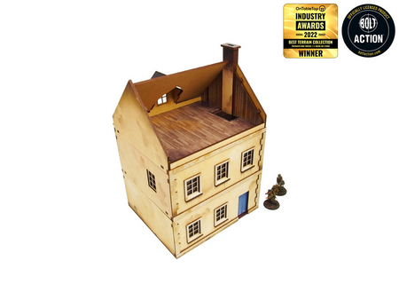 MICRO ART - WW2 NORMANDY TOWNHOUSE 3 (28MM)