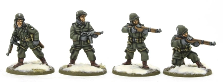 BOLT ACTION US Airborne Squad (Winter)