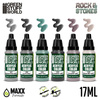 Green Stuff World Paint Set - Rock & Stone