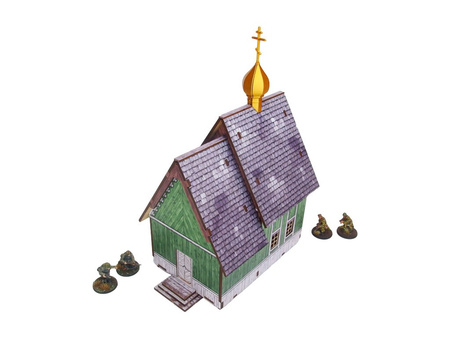 MICRO ART - WW2 Ostfront Village Tserkov (1) (28mm)