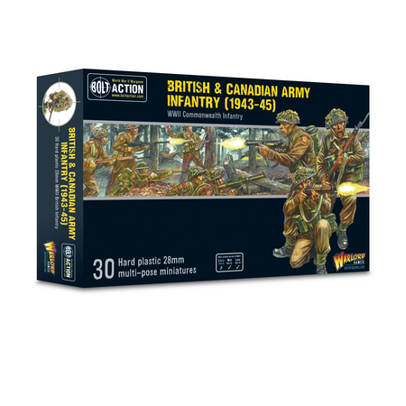 BOLT ACTION British & Canadian Army Infantry (1943-45)