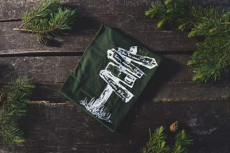 Koszulka DROGOWSKAZ zielona Tiger Wood