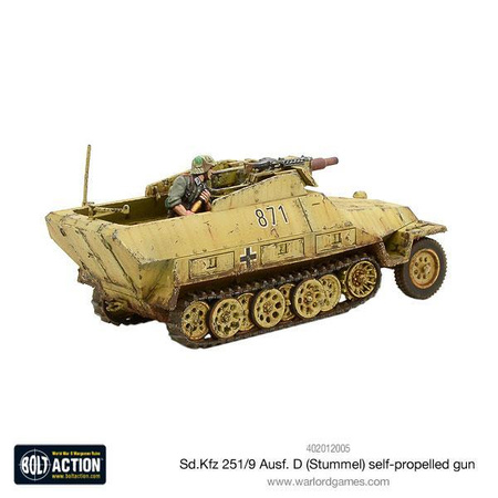 BOLT ACTION Sd.Kfz 251/9 Ausf D (Stummel) half-track