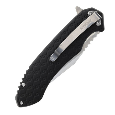 Schrade Nóż składany Scramble Folder AUS-10 Czarny 