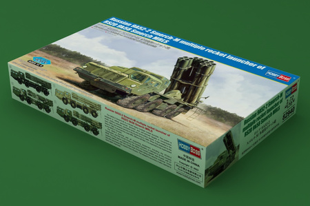 Hobby Boss 82940 Russian 9A52-2 Smerch-M multiple rocket launcher of RSZO 9k58 Smerch MRLS 1/72
