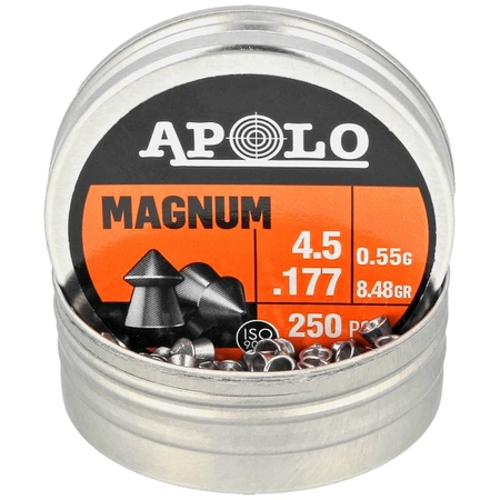 Śrut Apolo Magnum 4.5 mm, 250 szt. 0.55g/8.48gr (12002)