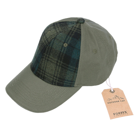 Czapka Baseball cap outdoor zielona Fostex