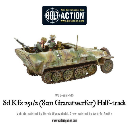 BOLT ACTION Sd.Kfz 251/2 Ausf D (8cm Granatwerfer) Half Track