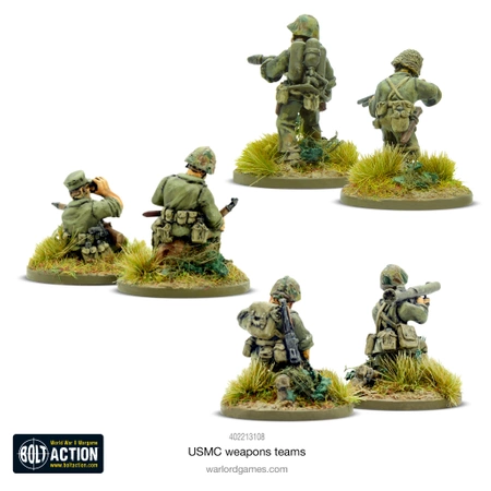 BOLT ACTION USMC Weapons Teams