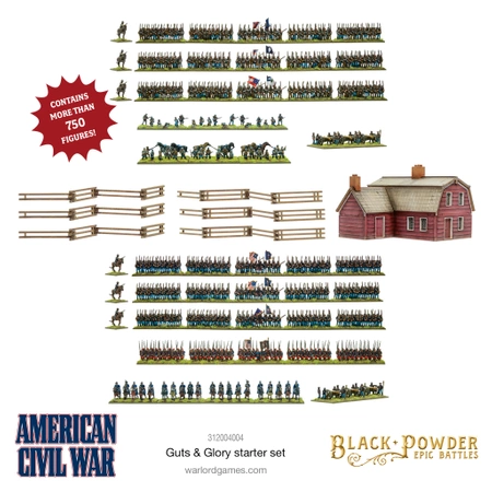 Black Powder Epic Battles: American Civil War Guts & Glory Starter Set (English)