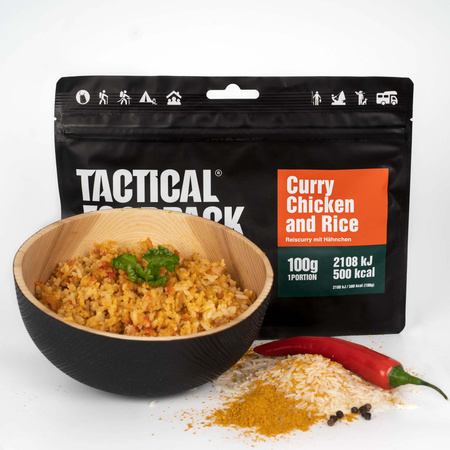 Liofilizat Tactical Foodpack Kurczak curry z ryżem 400g