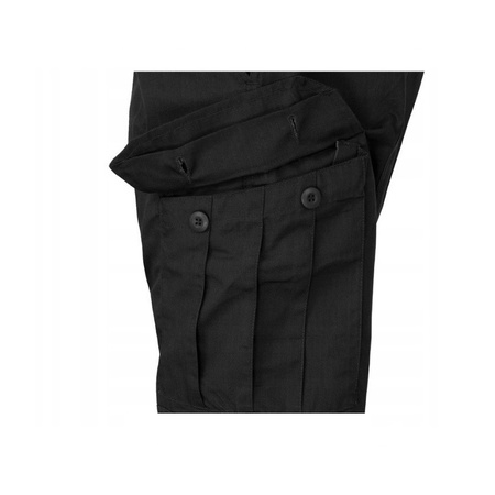 Spodnie Taktyczne Bojówki WZ10 Czarne RIP STOP TEXAR