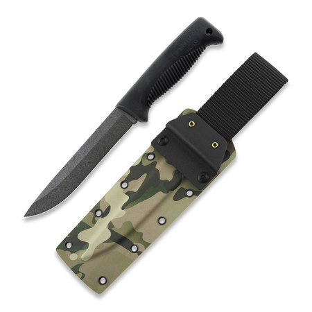 Nóż Peltonen Knives Sissipuukko M95 Ranger Knife Black PTFE - pochwa Kydex Multicam FJP156