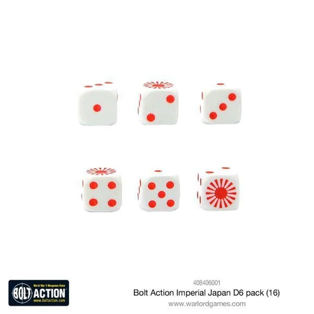 BOLT ACTION Imperial Japanese D6 Dice