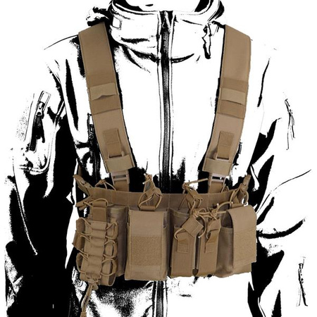 KAMIZELKA CHEST RIG STORM CORDURA CZARNA CMG