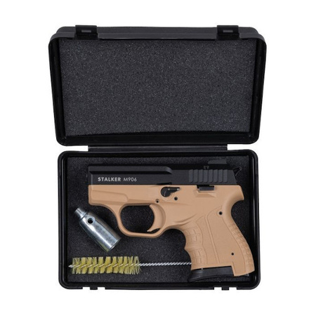 PISTOLET ALARMOWY STALKER M906 FDE/BROWN