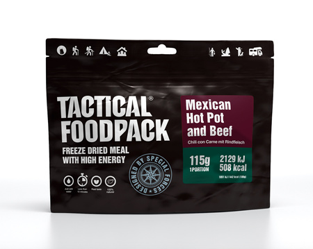 Liofilizat Tactical Foodpack Meksykańska potrawka z wołowiną 415g