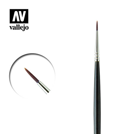 Vallejo Pędzelek Kolinsky Tajmyr Extra Fine 4/0