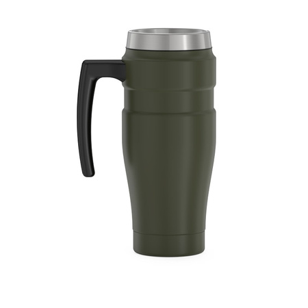 THERMOS Style Travel Kubek Term z uchem 0,47l Zieleń wojskowa