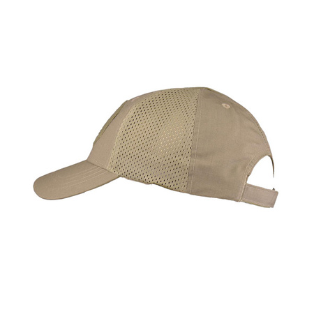 Czapka Baseball Mesh Piaskowa CMG