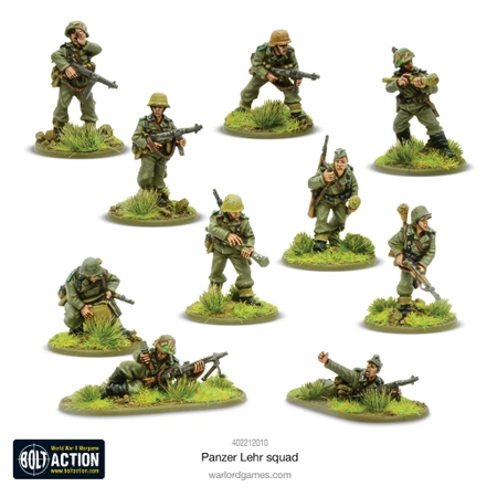 BOLT ACTION Panzer Lehr Squad