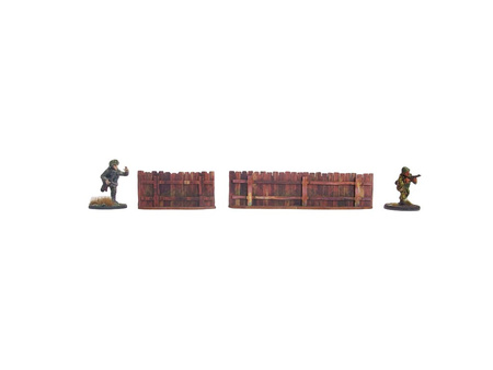 MICRO ART - WW2 Ostfront Village Low Fence (18) (28mm)