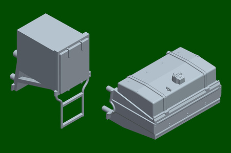 Hobby Boss 82940 Russian 9A52-2 Smerch-M multiple rocket launcher of RSZO 9k58 Smerch MRLS 1/72