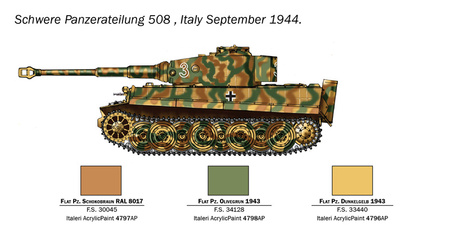 ITALERI Pz. kpfw. VI Tiger I Ausf. E