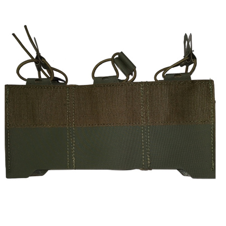 HUSAR WKŁAD TRIPLE AK/AR MAG INSERT RANGER GREEN