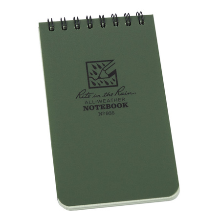 NOTES WODOODPORNY 3x5''  ZIELONY / OLIVE