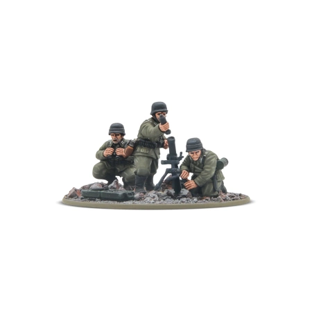 BOLT ACTION German Veteran Infantry Medium Mortar Team