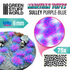 Green Stuff World Martian Fluor Tufts - SULLEY PURPLE-BLUE 6mm