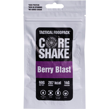 Napój liofilizowany Tactical Foodpack Core Shake Berry Blast 260ml