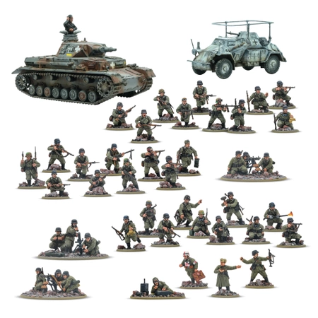 BOLT ACTION Rattenkrieg - German Veteran Infantry Starter Army