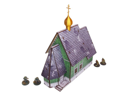 MICRO ART - WW2 Ostfront Village Tserkov (1) (28mm)