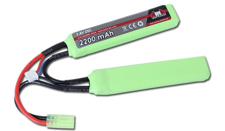 Bateria Li-Po 7,4V 2200mAh 25c [1+1] Arma Tech