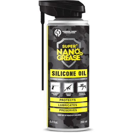 OLEJ SILIKONOWY NANO GREASE SILICONE OIL GENERAL NANO PROTECTION  200ML