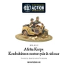 BOLT ACTION Afrika Korps Kradschutzen Motorcycle And Sidecar