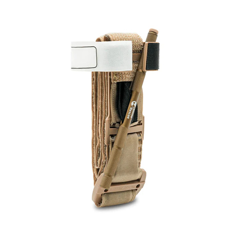 Staza taktyczna Metalowy Krępulec Tourniquet coyote RHINO RESCUE