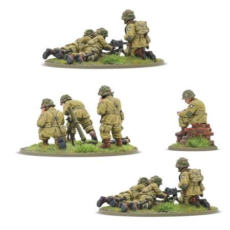 BOLT ACTION US Airborne (D-Day) Heavy Weapons Platoon