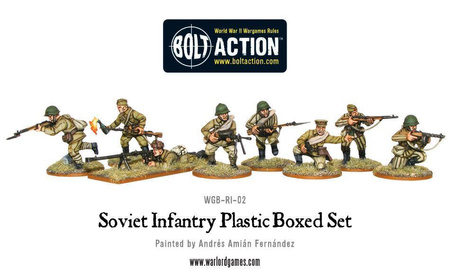 BOLT ACTION Soviet Infantry