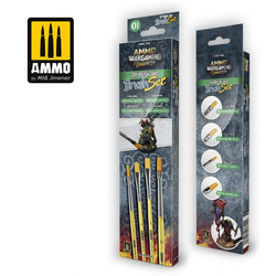 Ammo: Wargaming Universe - Dry Brush Land Brush Set