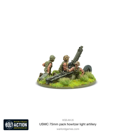 BOLT ACTION USMC 75mm Pack Howitzer Light Artillery