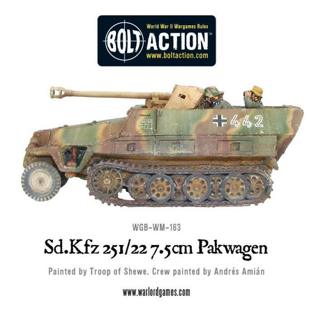 BOLT ACTION Sd.Kfz 251/22 7.5cm Pakwagen