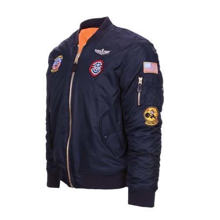 Kurtka MA1 Dziecinna Blue Fostex