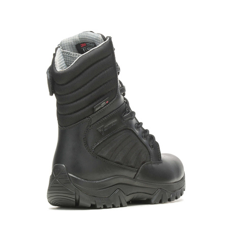 Buty Bates GX X2 Tall Side Zip 03888 z ociepleniem – czarne