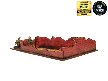 MICRO ART - WW2 NORMANDY TOWNHOUSE 2 (28MM)