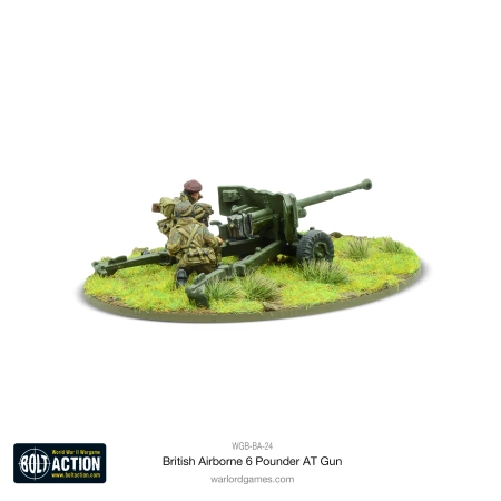 BOLT ACTION British Airborne Six Pounder AT Gun